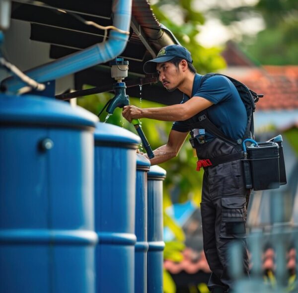 Rain Barrel Installation in Anaheim, CA