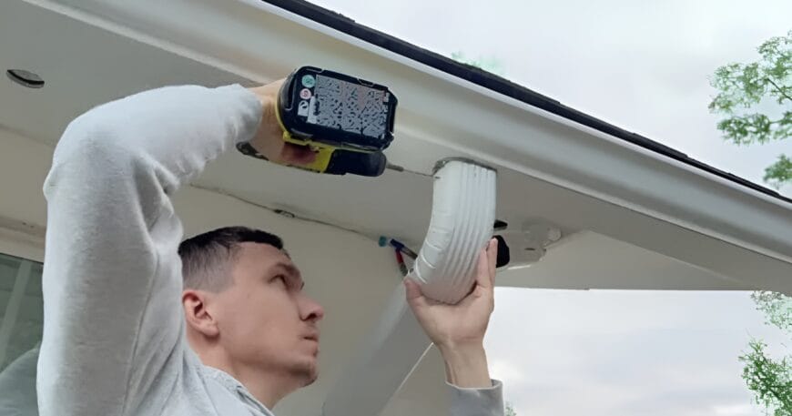 gutter installation process in Anaheim, CA